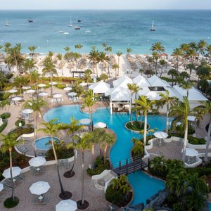 Aerial Pool View