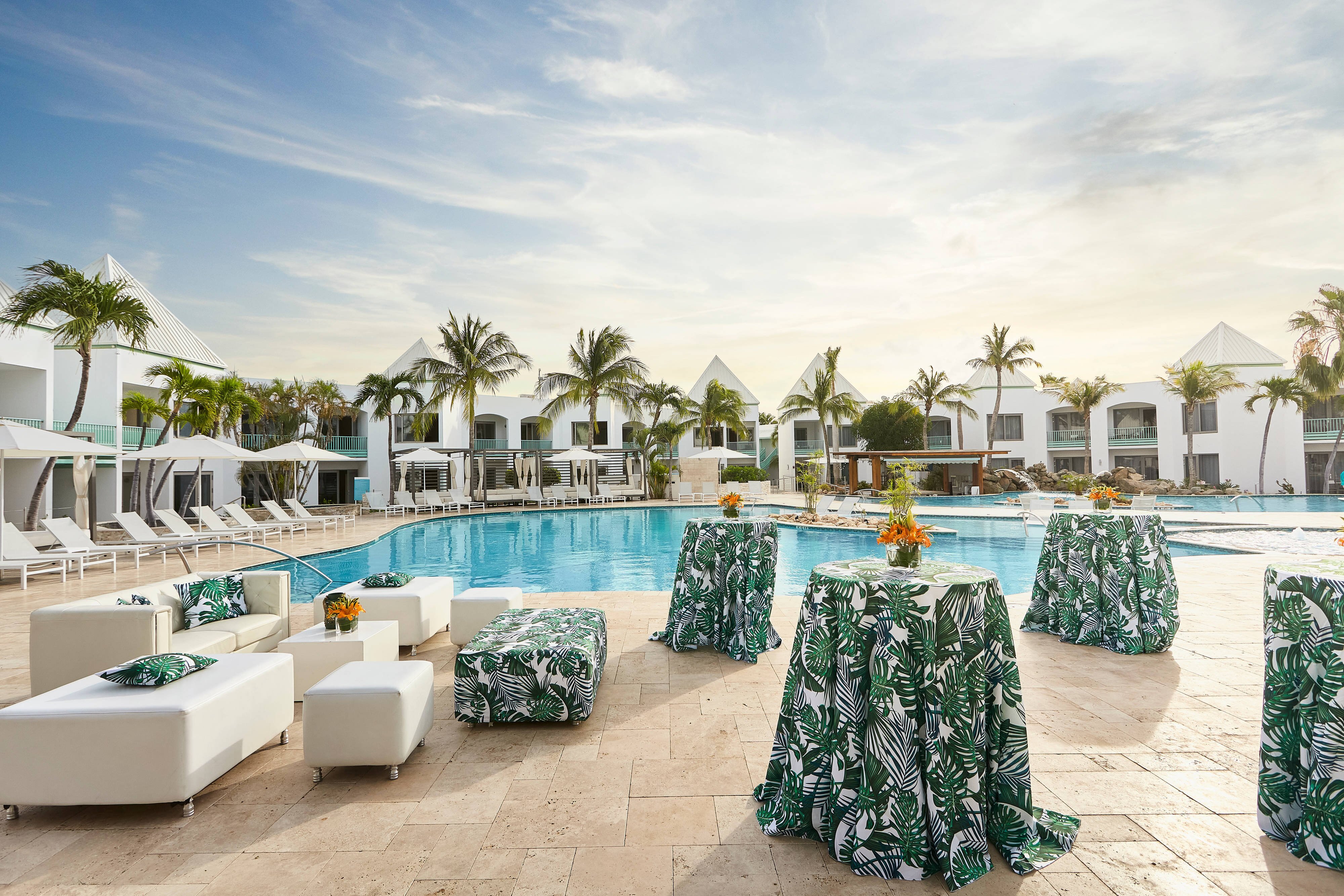 Courtyard By Marriott Aruba Resort UPDATED 2023 Prices Reviews   Pool Event Setup 