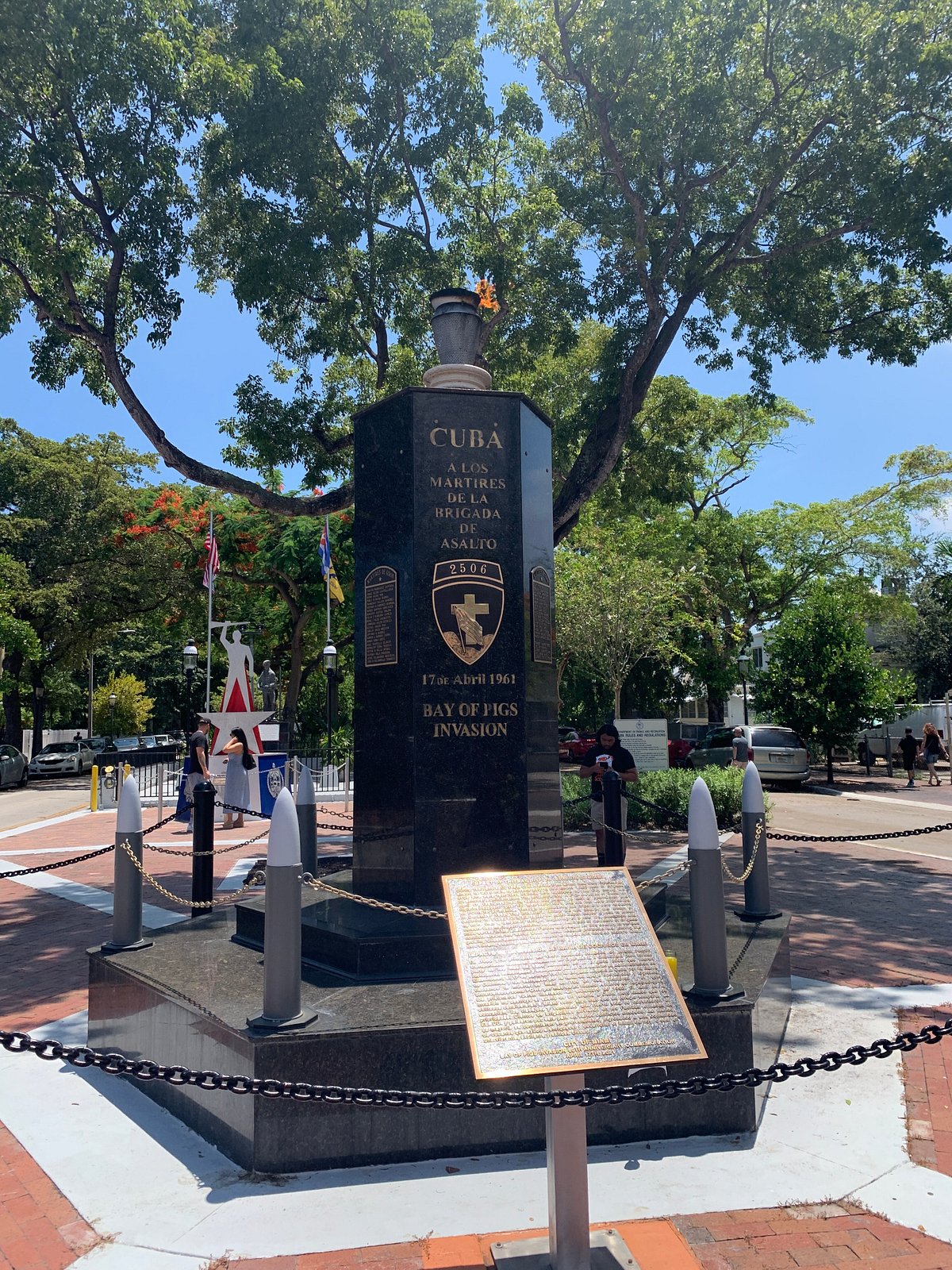 Bay Of Pigs Monument Florida