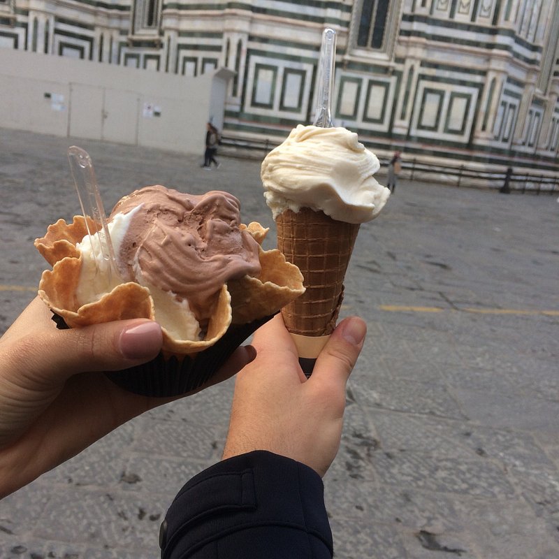 Gelato from Edoardo Il Gelato Biologico in Italy