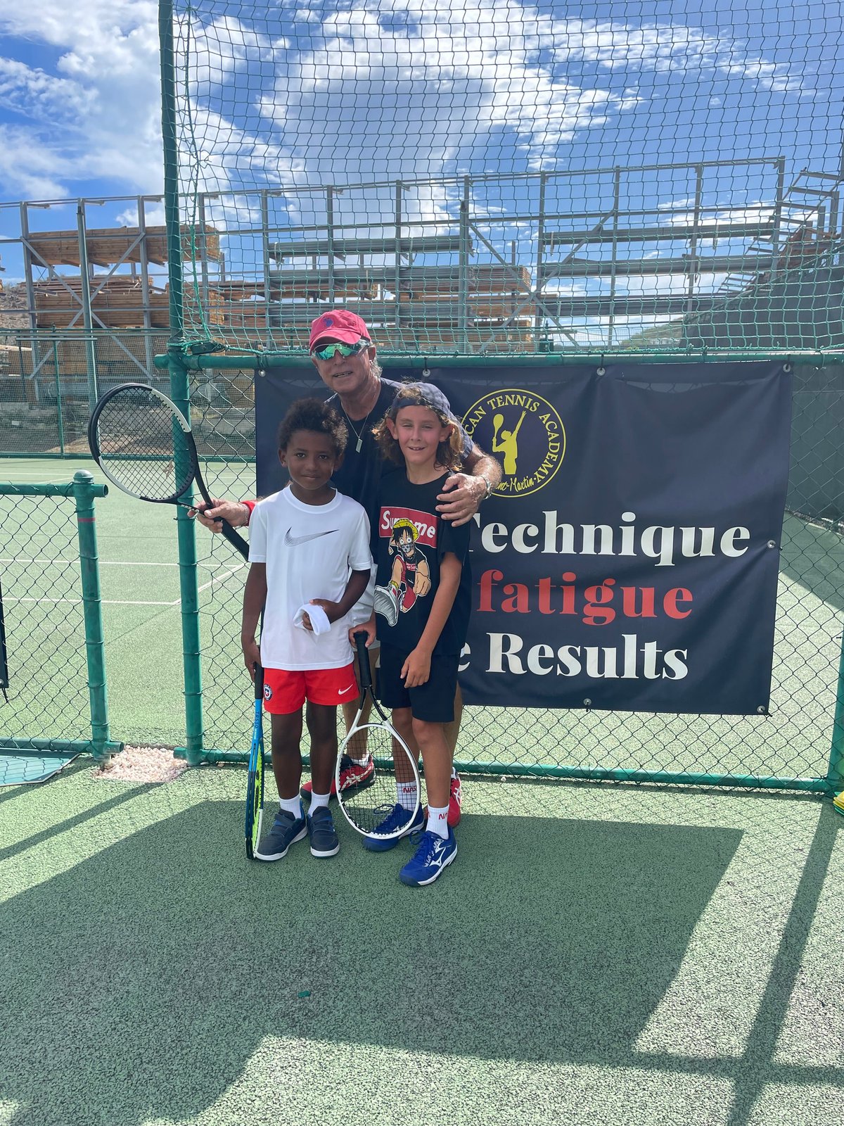 2023 St Martin/St Maarten Private Tennis Lesson for Two People