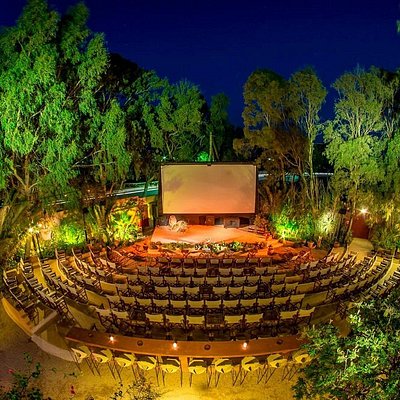 Open Air Cinema Kamari in Santorini