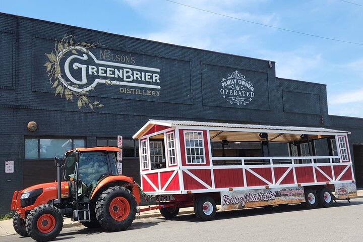 2024 2 Hour Narrated Sightseeing Tractor Tour of Nashville