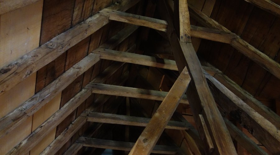 Detail dakgebinte