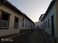 Sao Joao Del Rei, Minas Gerais, Brazil - January 25, 2020: Typical Street  At Historical Center, Known As The Crooked Houses Street (Rua Das Casas  Tortas). Stock Photo, Picture and Royalty Free Image. Image 148827383.