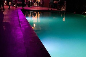 Piscina e praia