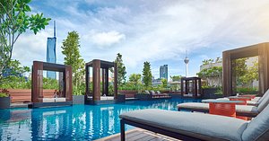 PARKROYAL COLLECTION Kuala Lumpur in Kuala Lumpur, image may contain: Resort, Hotel, Villa, Pool