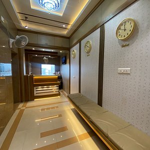 Hotel BKC Crown - Near Trade Centre, Visa Consulate in Mumbai, image may contain: Staircase, Floor, Wood, Flooring