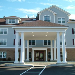 Welcoming View of the Holiday Inn Express and Suites