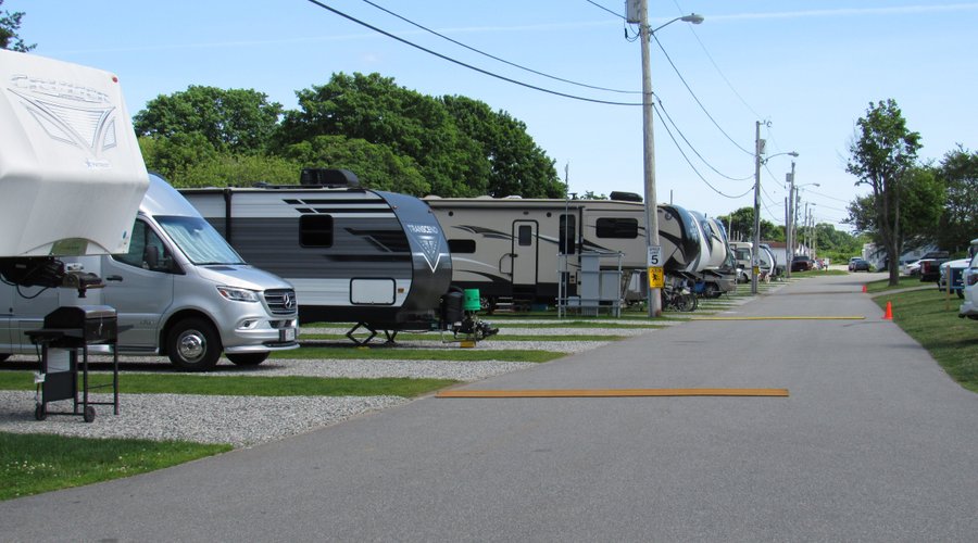 Newly renovated and leveled full hookup sites with 30 and 50 amp electric hookups. 