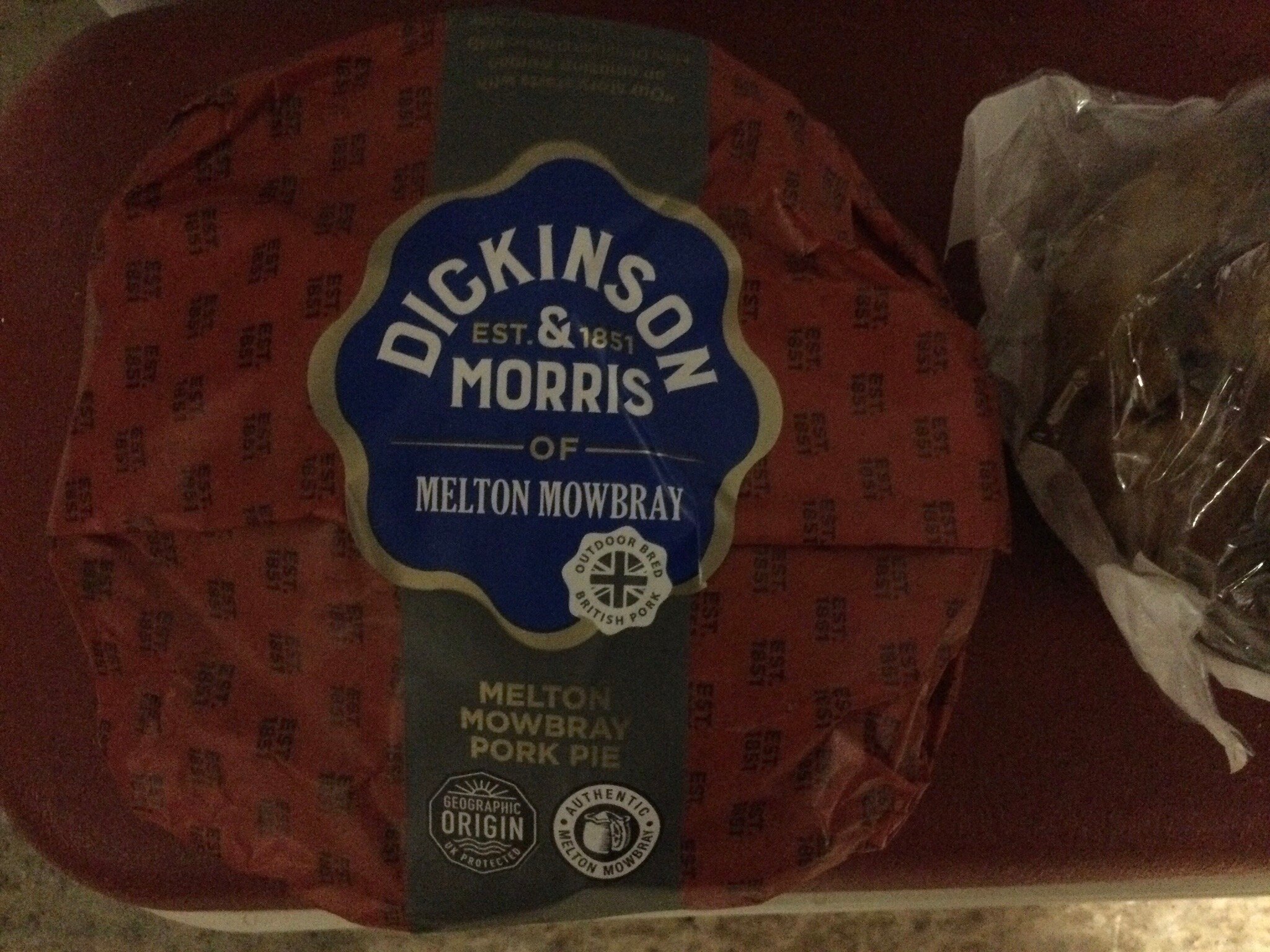 DICKINSON & MORRIS YE OLDE PORK PIE SHOPPE (Melton Mowbray): Ce Qu'il ...