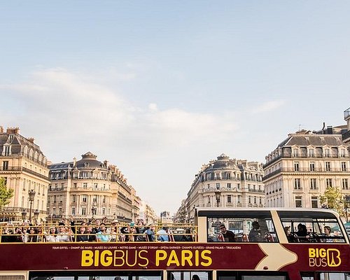 tourist bus paris route