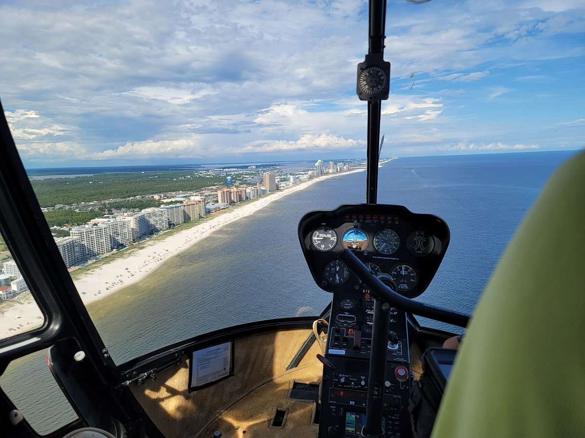 gulf shores helicopter tours