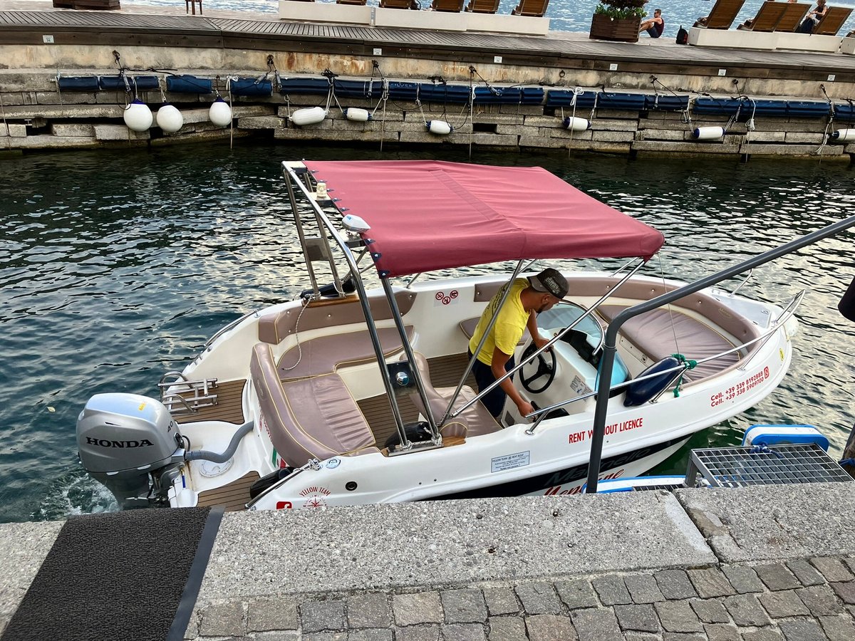 motorboot mieten in limone