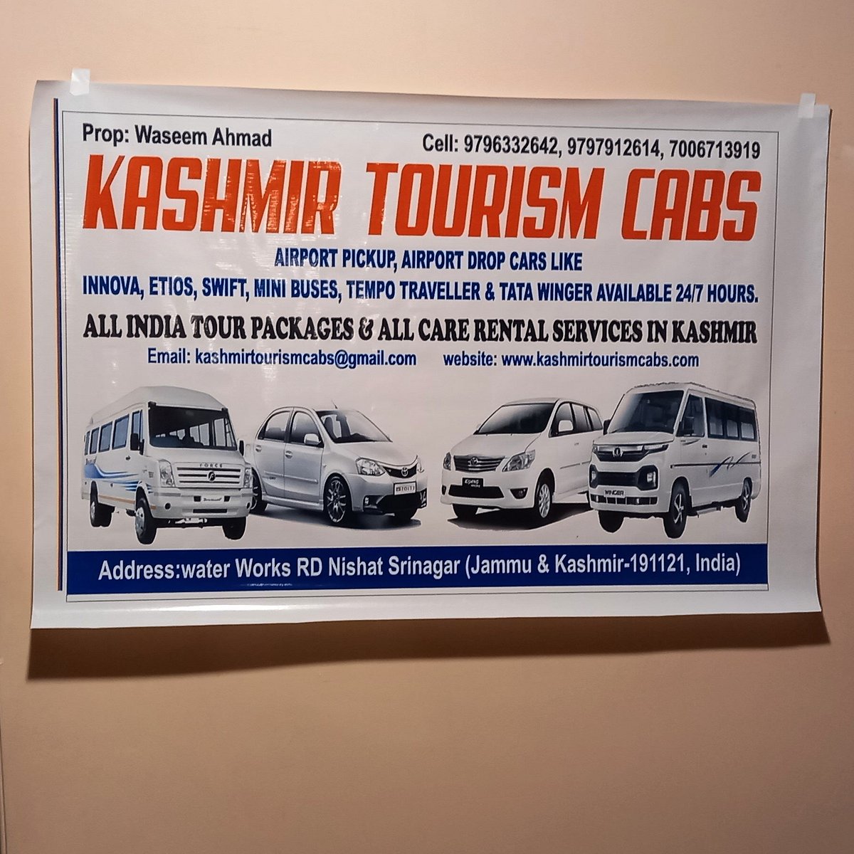 Kashmir Tourism Cabs (Srinagar) - All You Need to Know BEFORE You Go