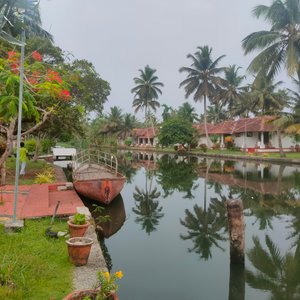 Lake view from the property