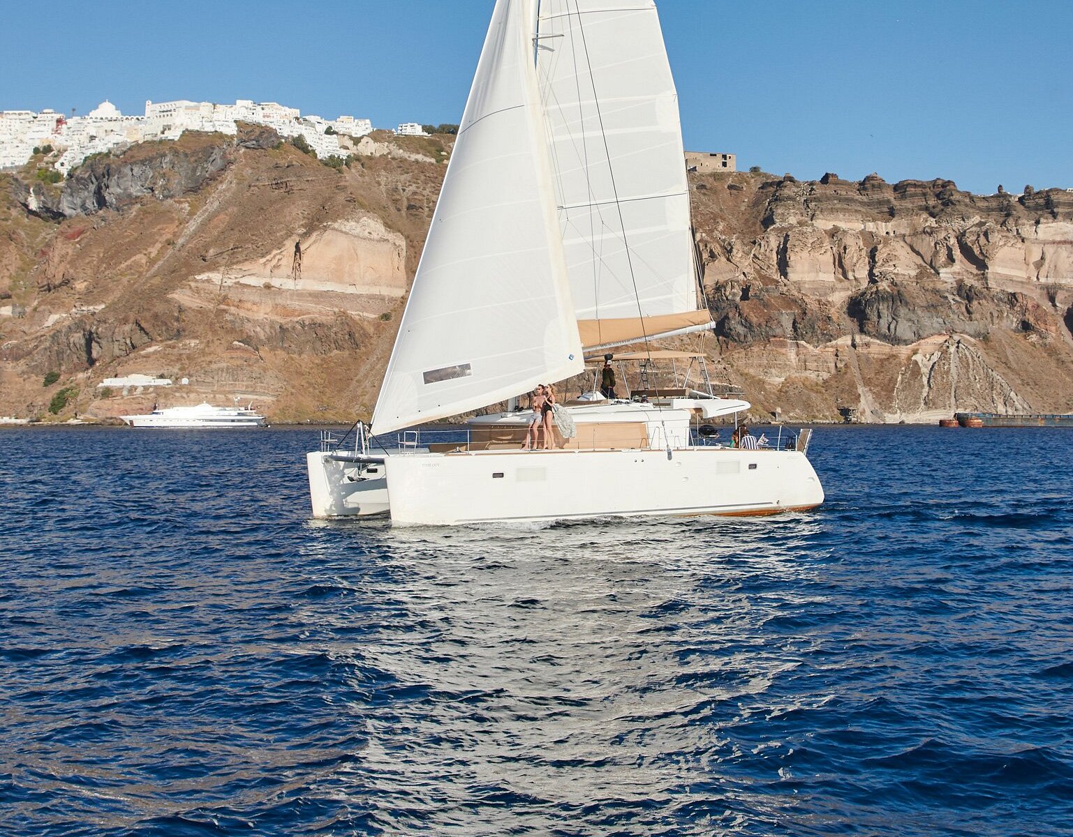 vista yachting santorini photos