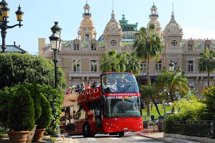 2024 Monaco Hop on Hop Off Sightseeing Bus Tour