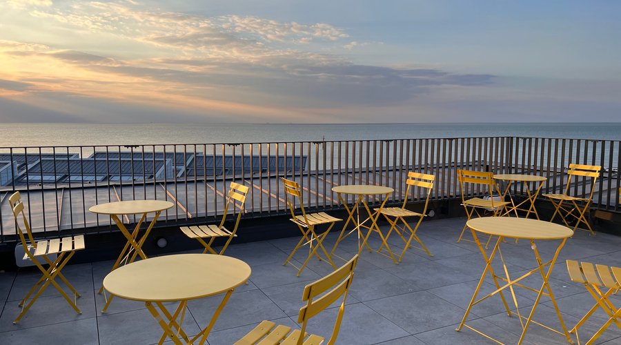 View from the Roof terrace