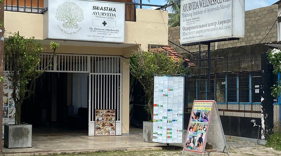 Swastha ayurveda new entrance 