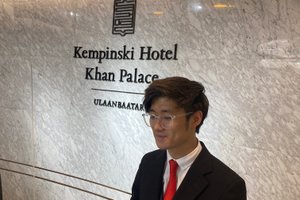 旅行者の写真