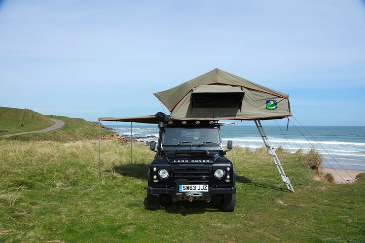 2024 Hire Land Rover Defender Camper To Tour Northumberland And Beyond ...