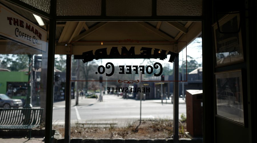 Inside....The Mare Coffee Co...