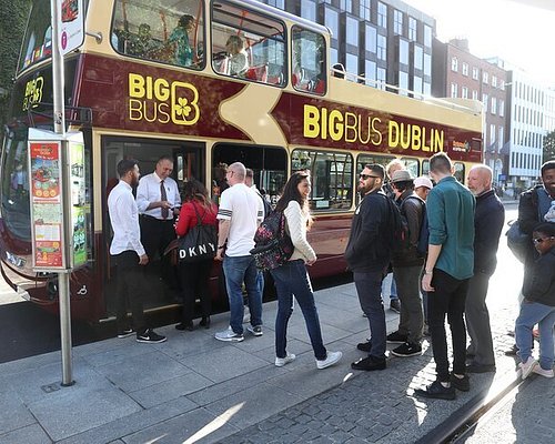 city sightseeing dublin hop on hop off bus tour