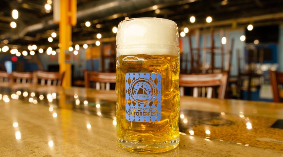 OKTOBERFEST is back at @sloopfactory 🥨🍺
This year we’re celebrating the release of our annual Oktoberfest lager with two weeks of party.

From September 28th through October 9th you can grab some exclusive beers, enjoy some German fare, live music, stein holding competitions, & more. Oktoberfest glassware is available while supplies last for $12 & includes your first pour. Bring your stein back throughout the event for $5 refills of our event’s beer lineup.
