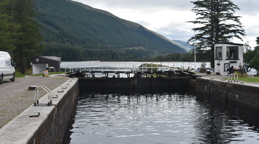 view of the lower lock
