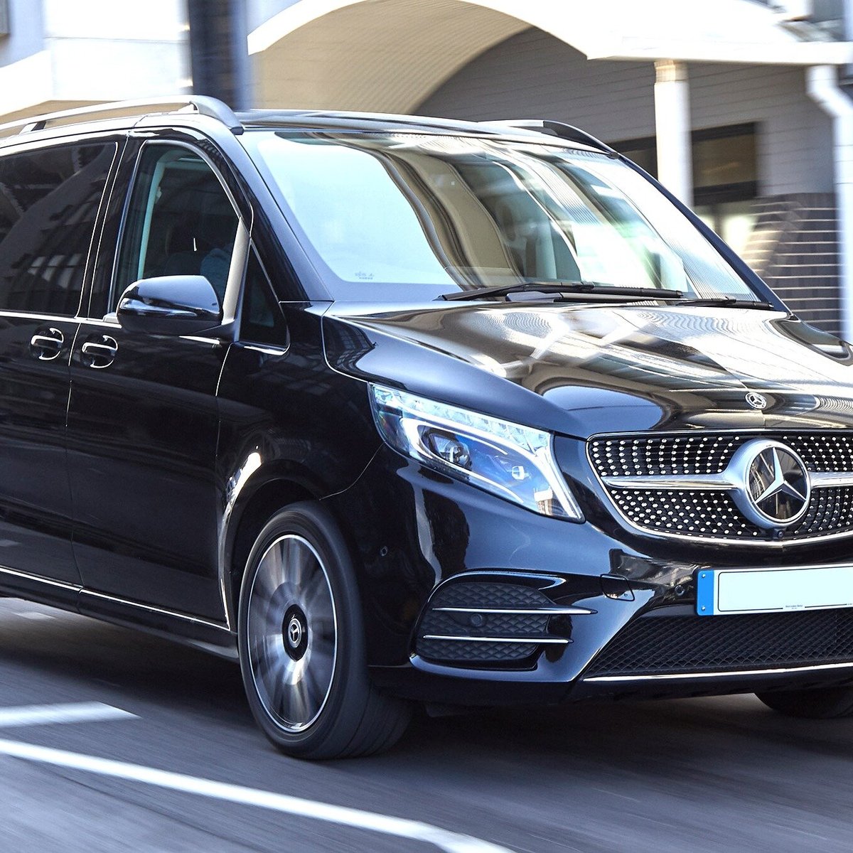 Mercedes v class 2020 сбоку