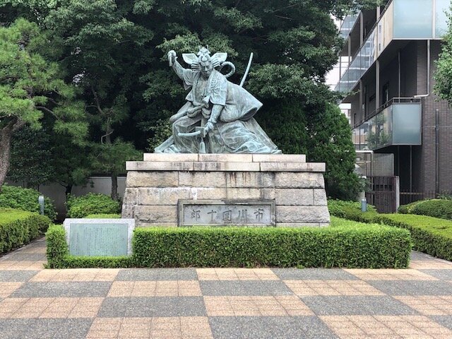 9-daime Ichikawa Danjuro Shibaraku Bronze Statue (asakusa): All You 