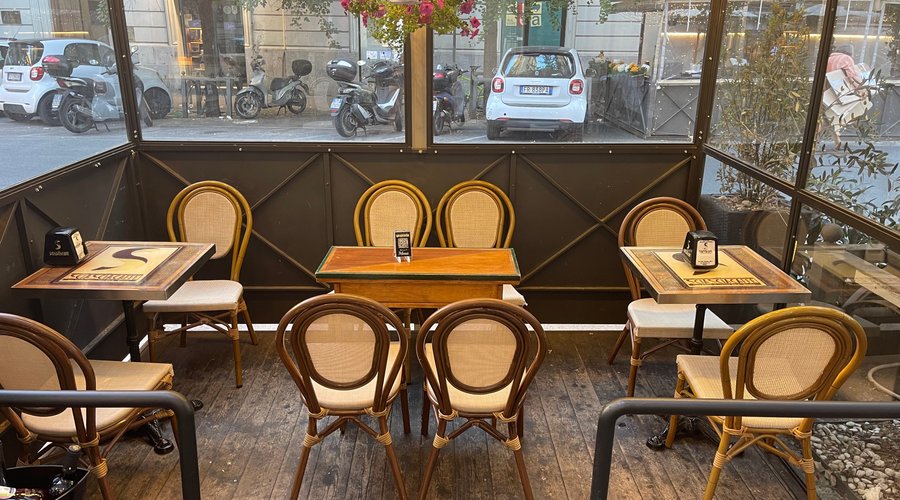 il  dehor di sciascia caffè  1919 una chicca in prati
🌞