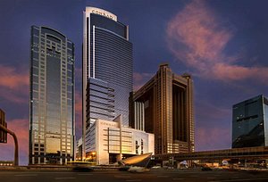 Conrad Dubai in Dubai, image may contain: City, Urban, Cityscape, Office Building