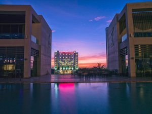 Boulevard Oman Hotel in Seeb, image may contain: City, Condo, Hotel, Resort