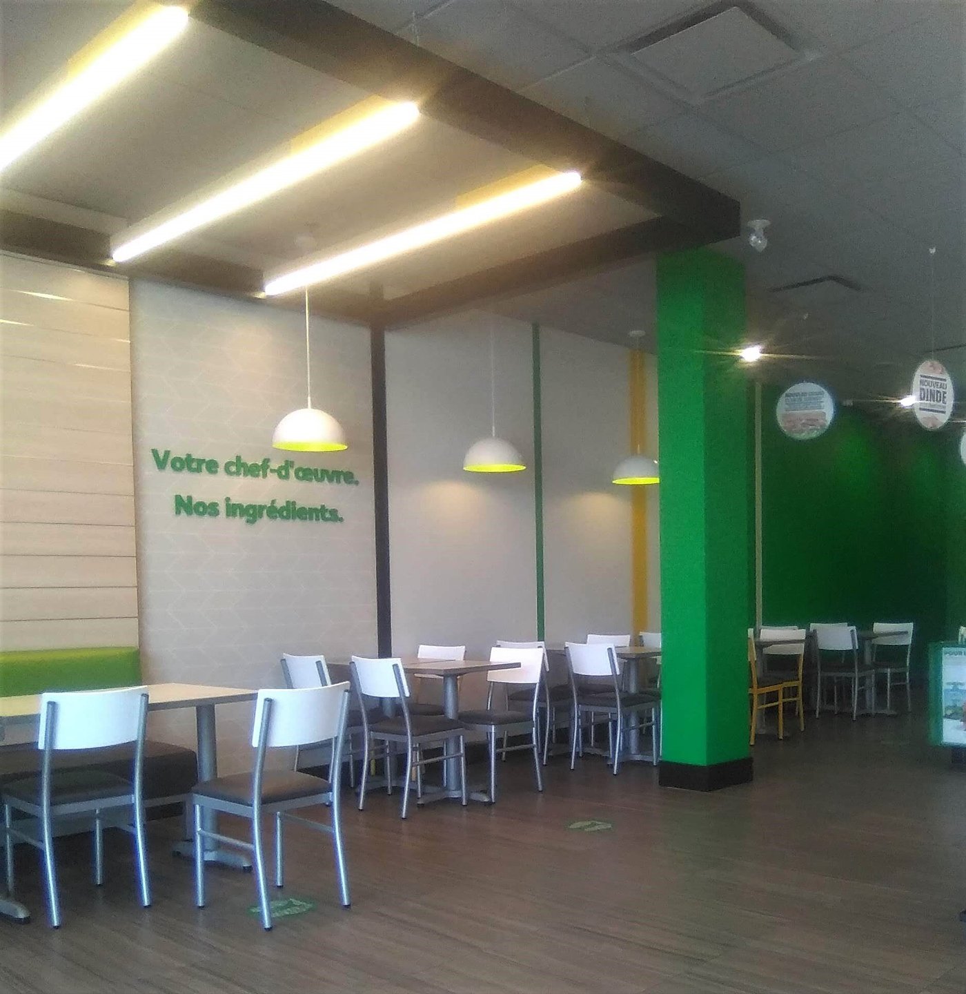 SUBWAY, Deschaillons-sur-St-Laurent - 3500 Cote-Vertu Rd, Saint-Laurent - Menu & Prices - Tripadvisor