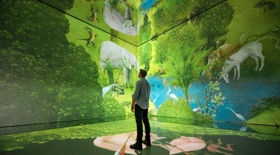 Bosch featuring in the Beyond Reality Gallery at Frameless.