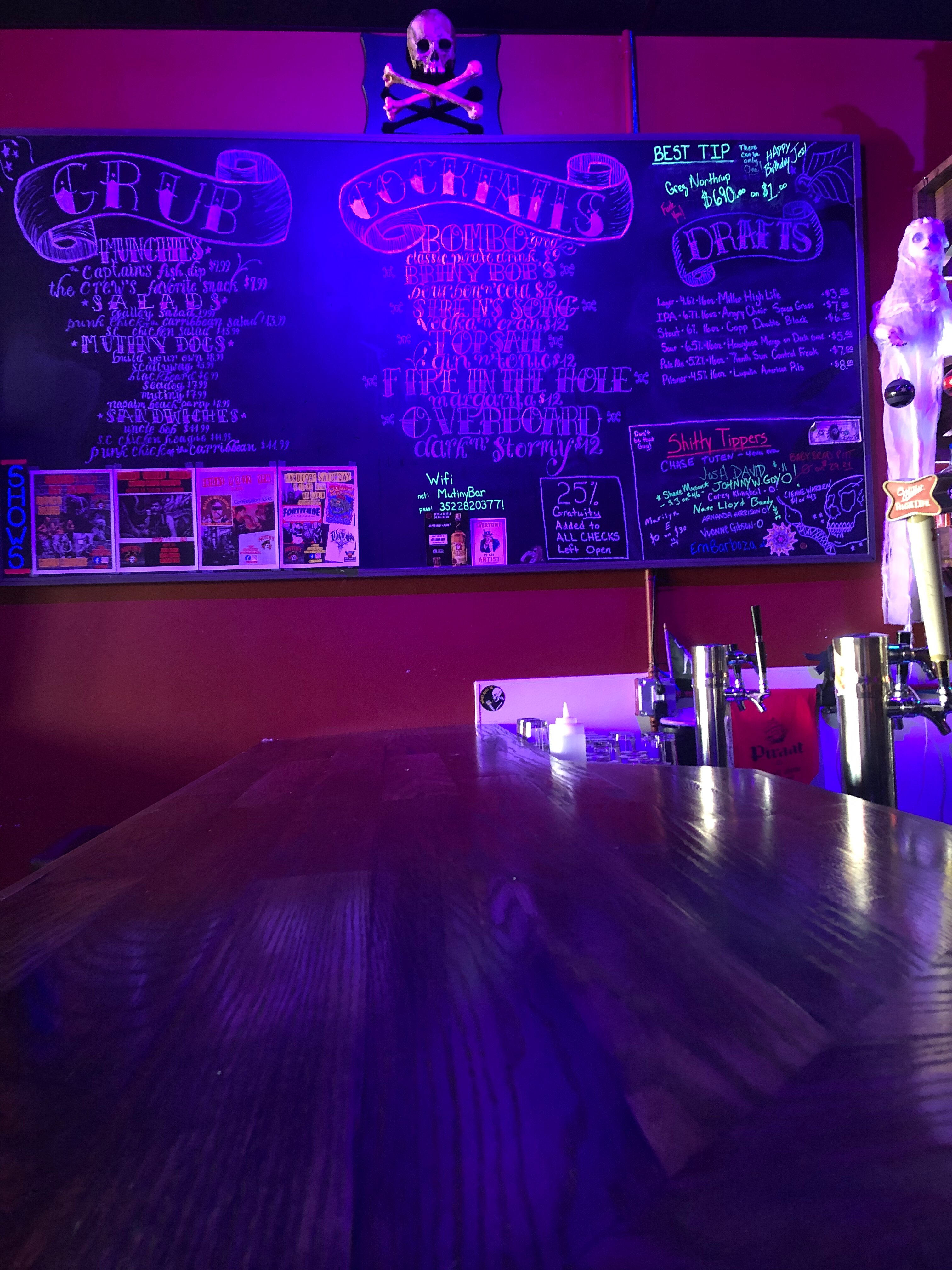 mutiny bar grass lake rd reviews