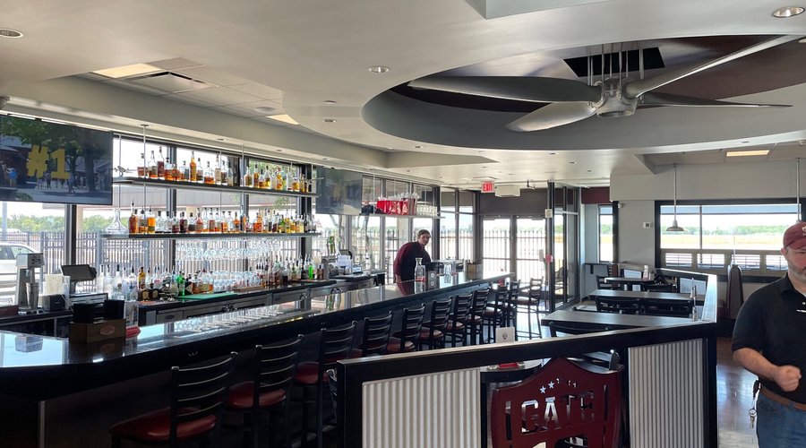 Bar area