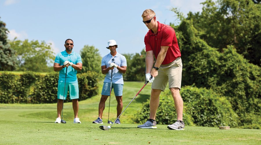 Tom Fazio-designed 18-hole golf course.