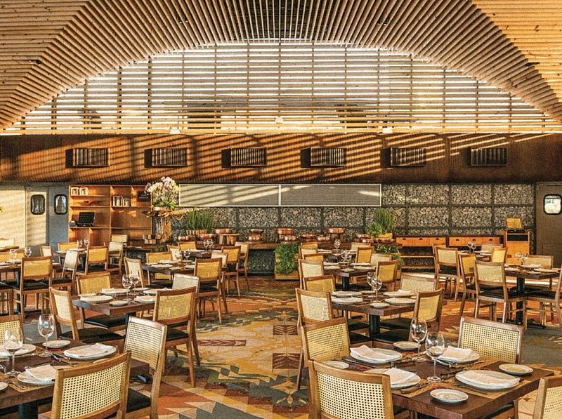 Image of Assador Brazilian restaurant interior