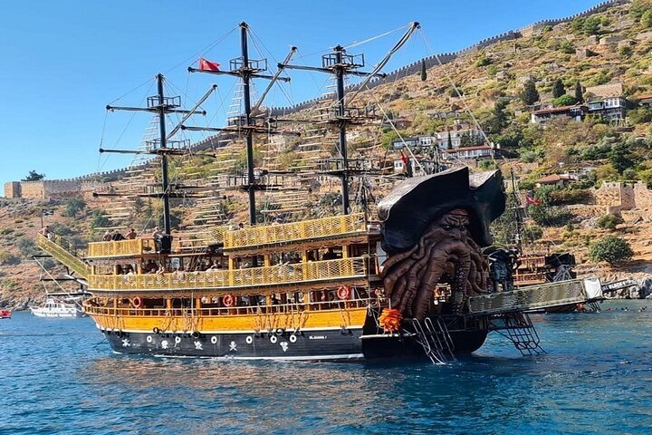 2023 Alanya Pirate Boat Trip with Lunch and Soft Drinks - Reserve Now