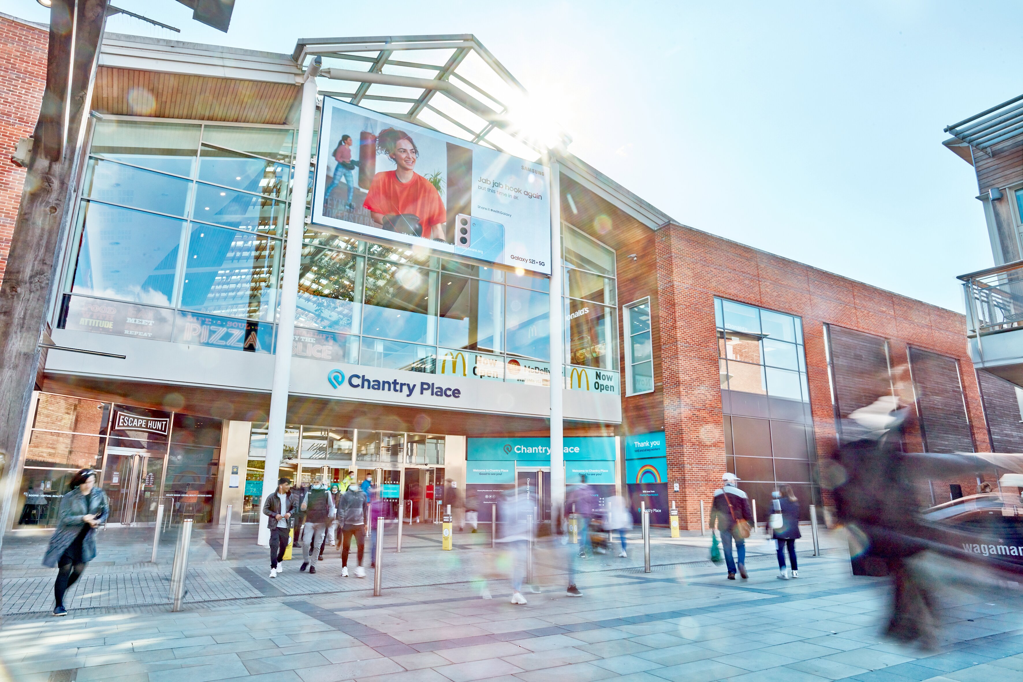 Shoe shops sales in chapelfield