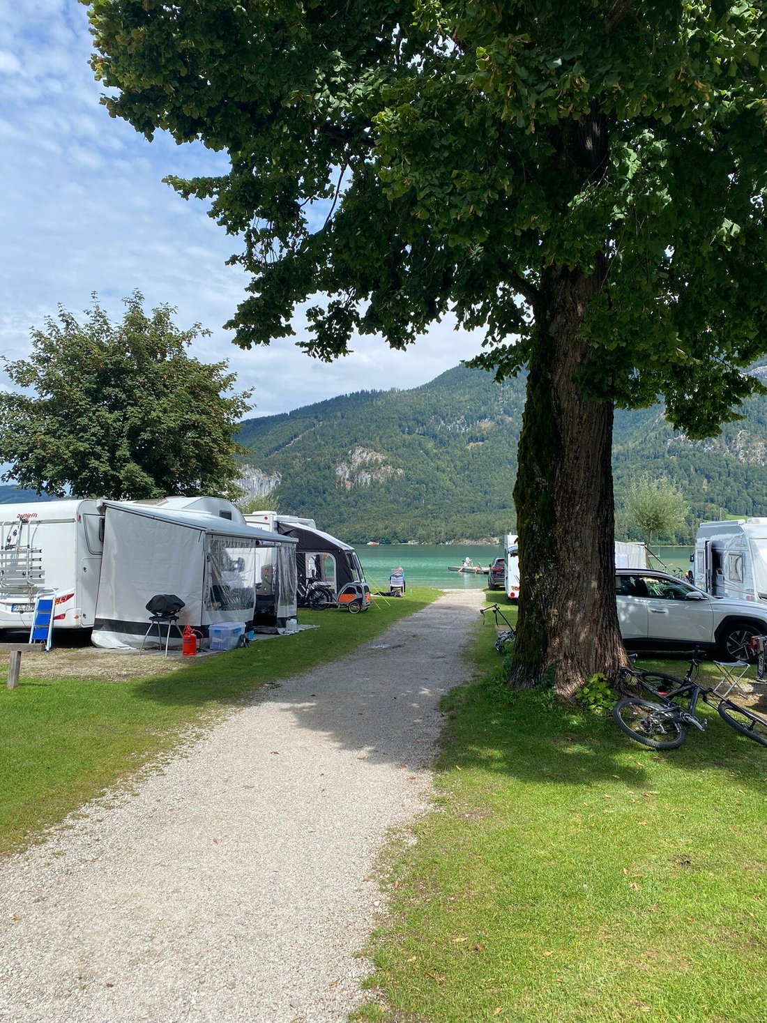 Romantik-Camping Wolfgangsee Lindenstrand (Abersee) - 호텔 리뷰