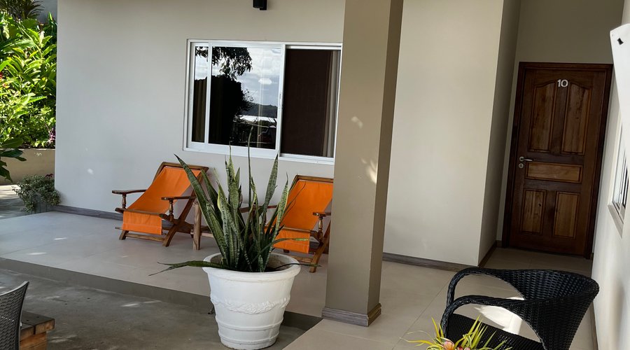 Sitting area outside