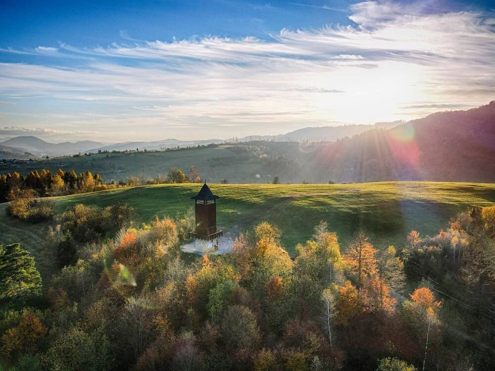 Rozhľadňa u Jantov v Krásne nad Kysucou