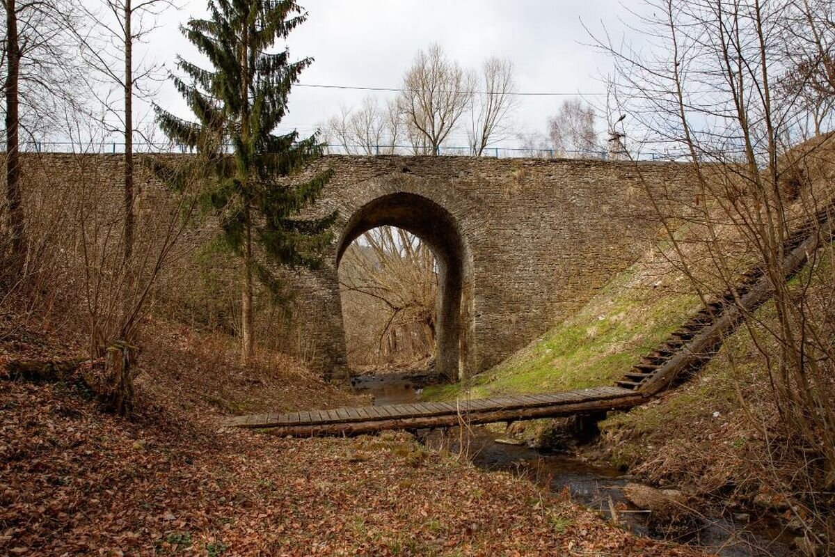 Stone Bridge In Krásno Nad Kysucou