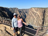 Painted Wall Overlook In Black Canyon Of The Gunnison National Park, C –  georgemillerart