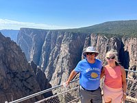 Painted Wall Overlook In Black Canyon Of The Gunnison National Park, C –  georgemillerart