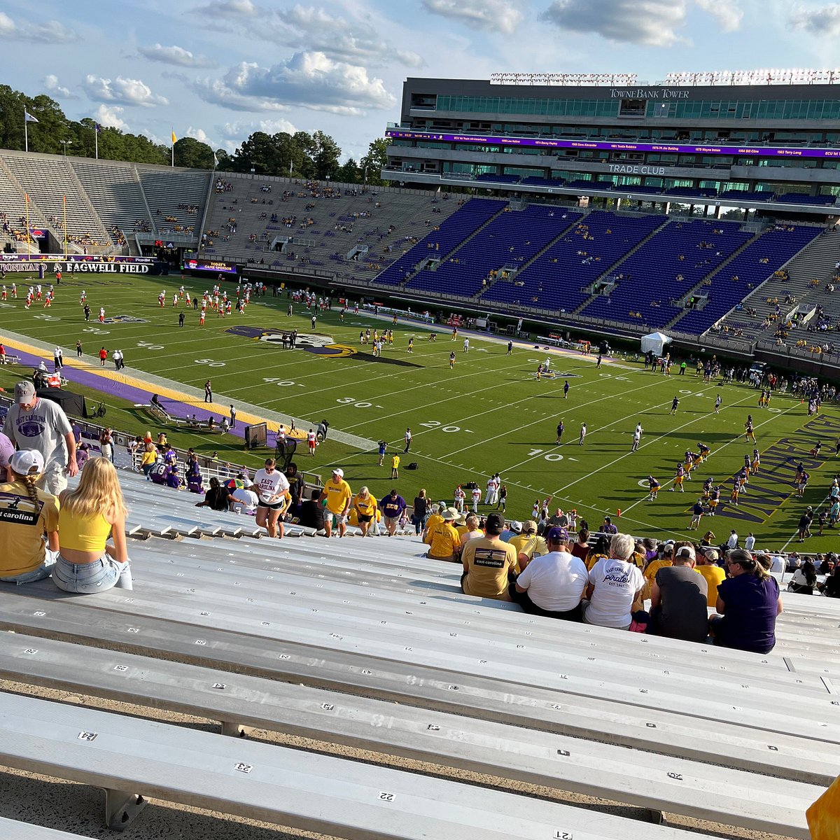 Bagwell Field: Paint It Purple! - East Carolina University Athletics